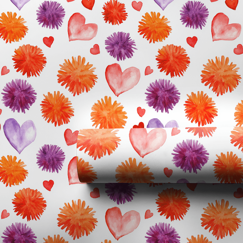 Love in Full Cheer - Wrapping Paper - Aspen & Arlo