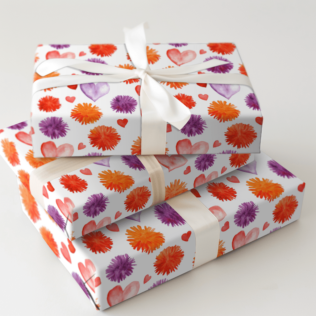 Love in Full Cheer - Wrapping Paper - Aspen & Arlo