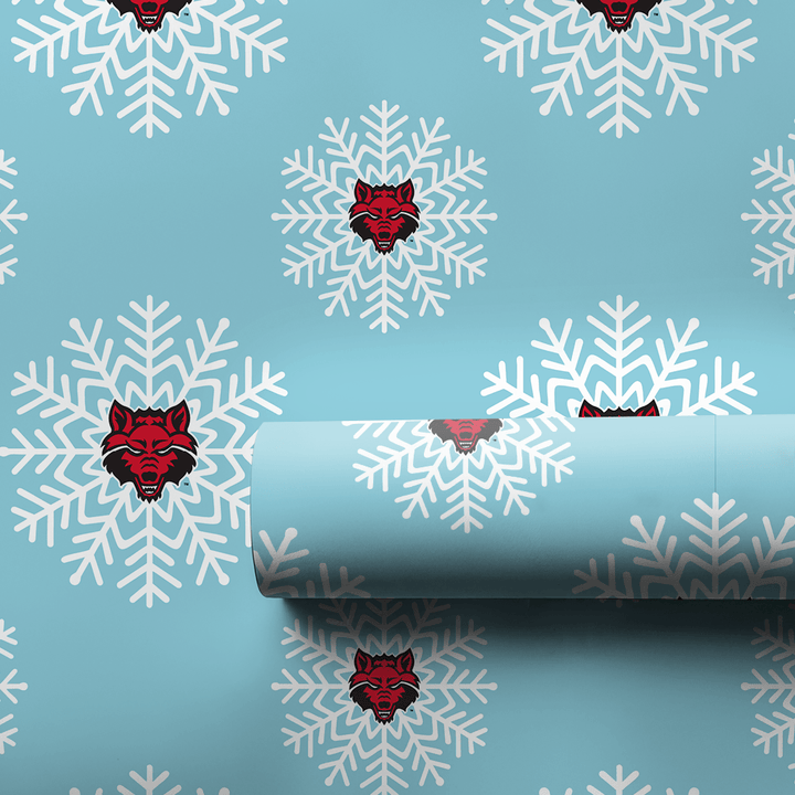 Wolve Snowflake - Wrapping Paper - Aspen & Arlo