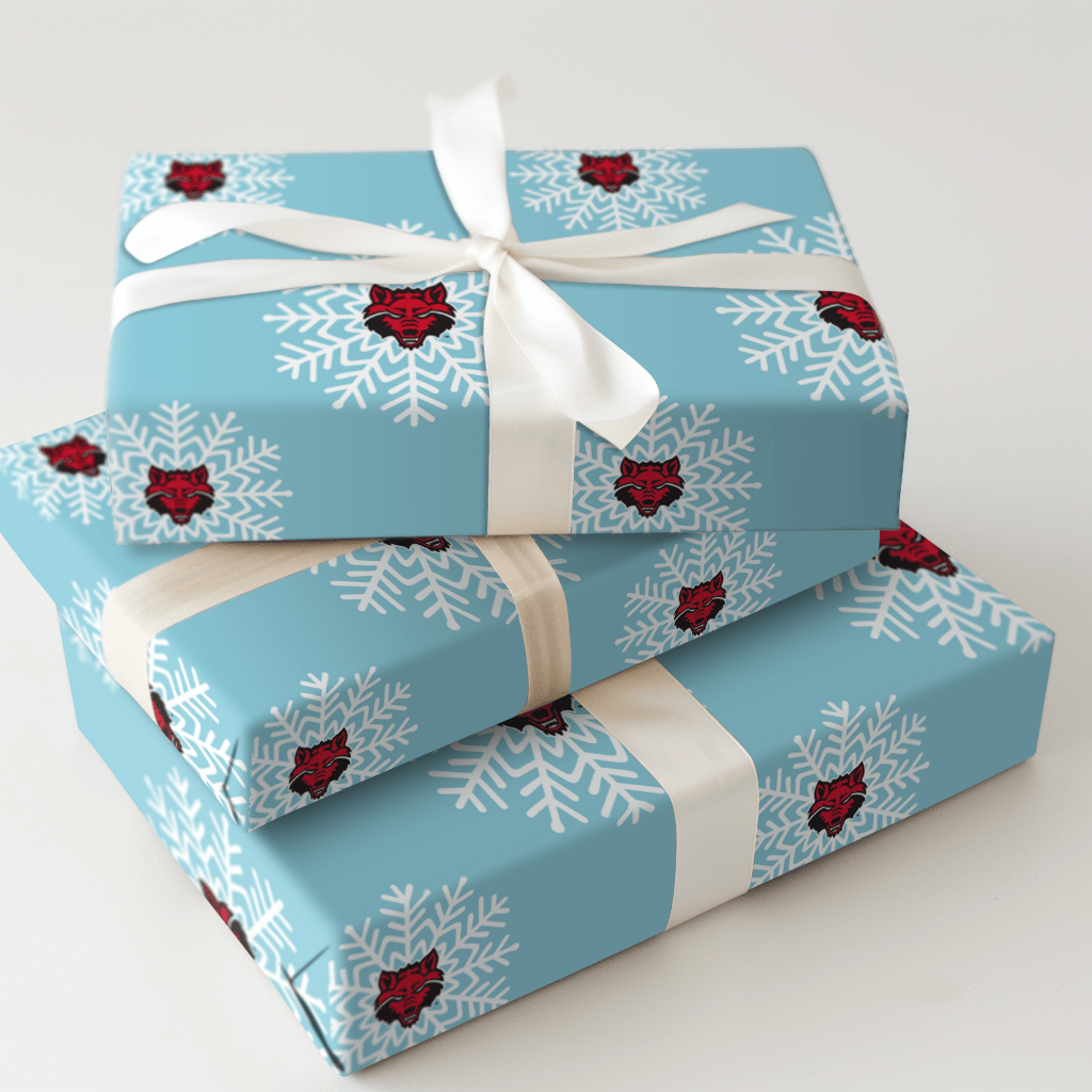 Wolve Snowflake - Wrapping Paper - Aspen & Arlo