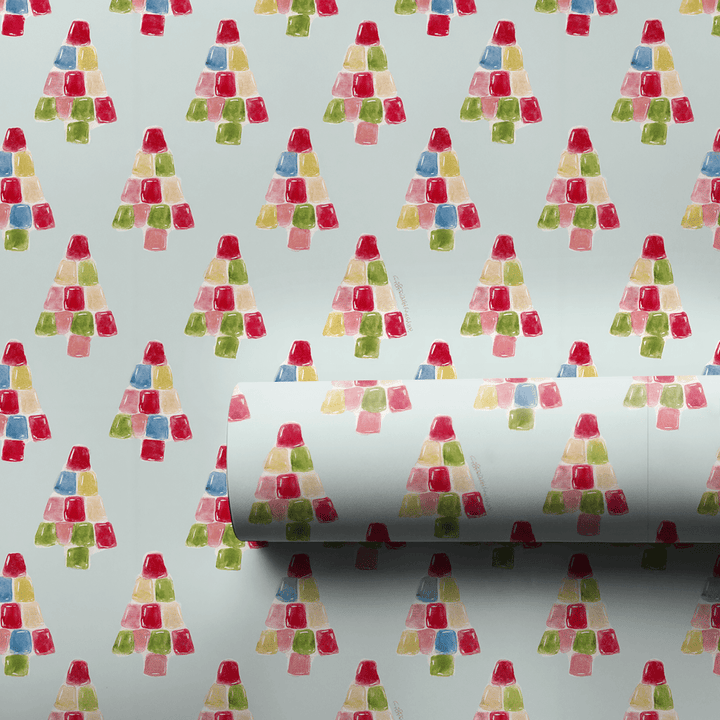 Gumdrop Trees - Wrapping Paper - Aspen & Arlo