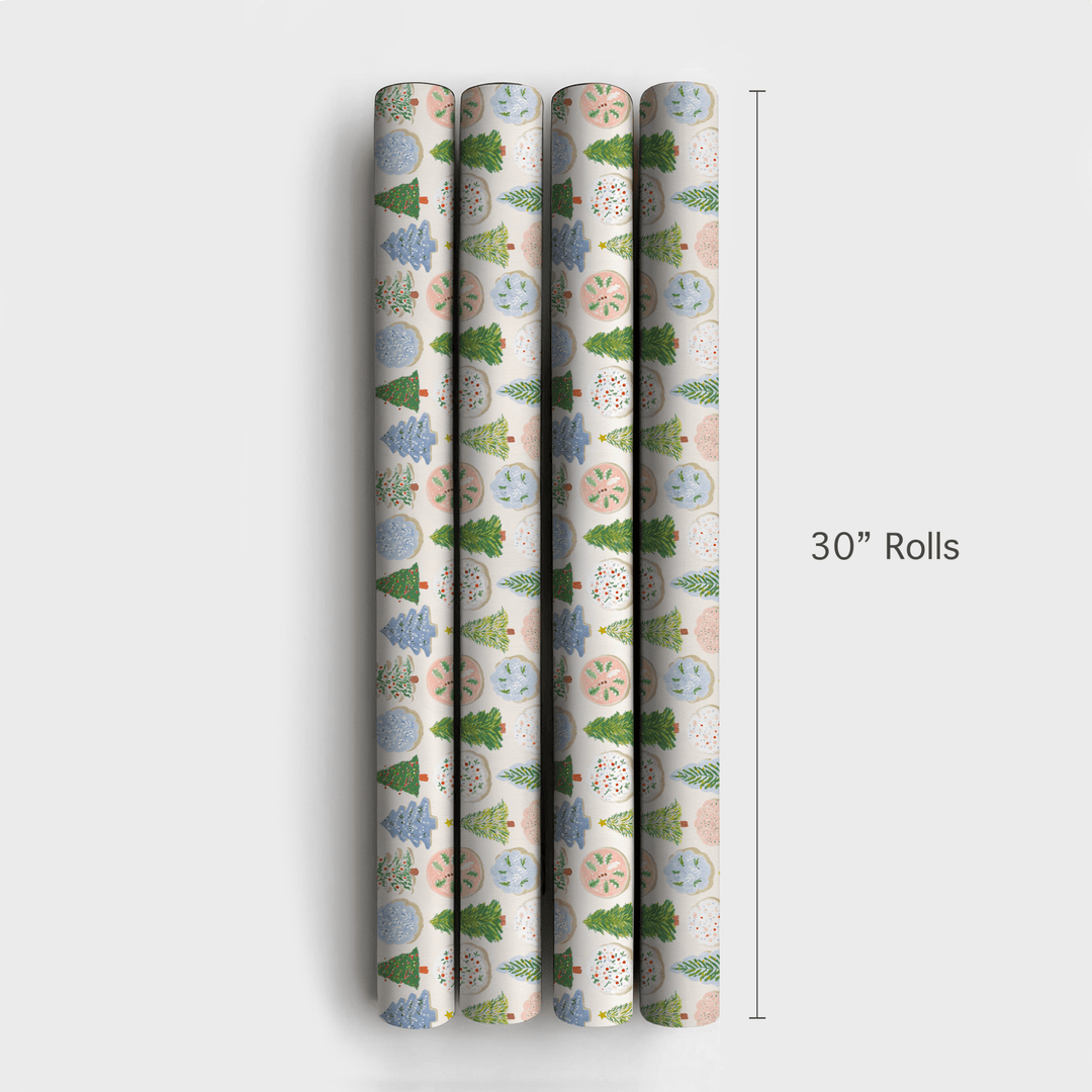 Christmas Cookie Scatter - Wrapping Paper - Aspen & Arlo