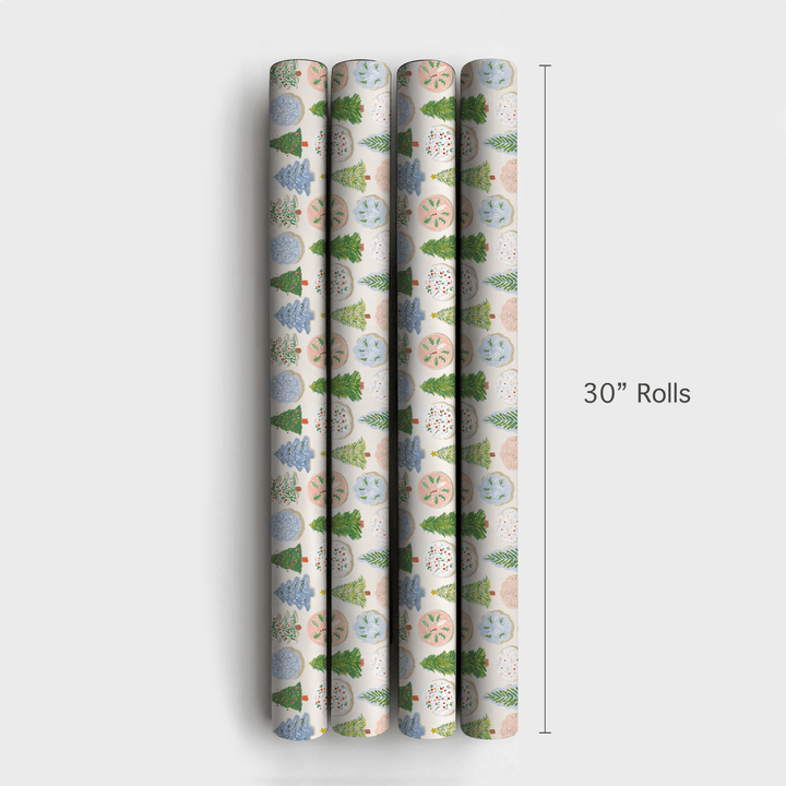 Christmas Cookie Scatter - Wrapping Paper - Aspen & Arlo