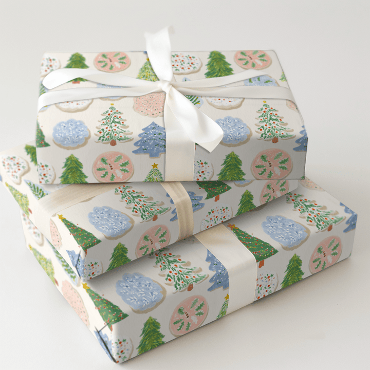 Christmas Cookie Scatter - Wrapping Paper - Aspen & Arlo