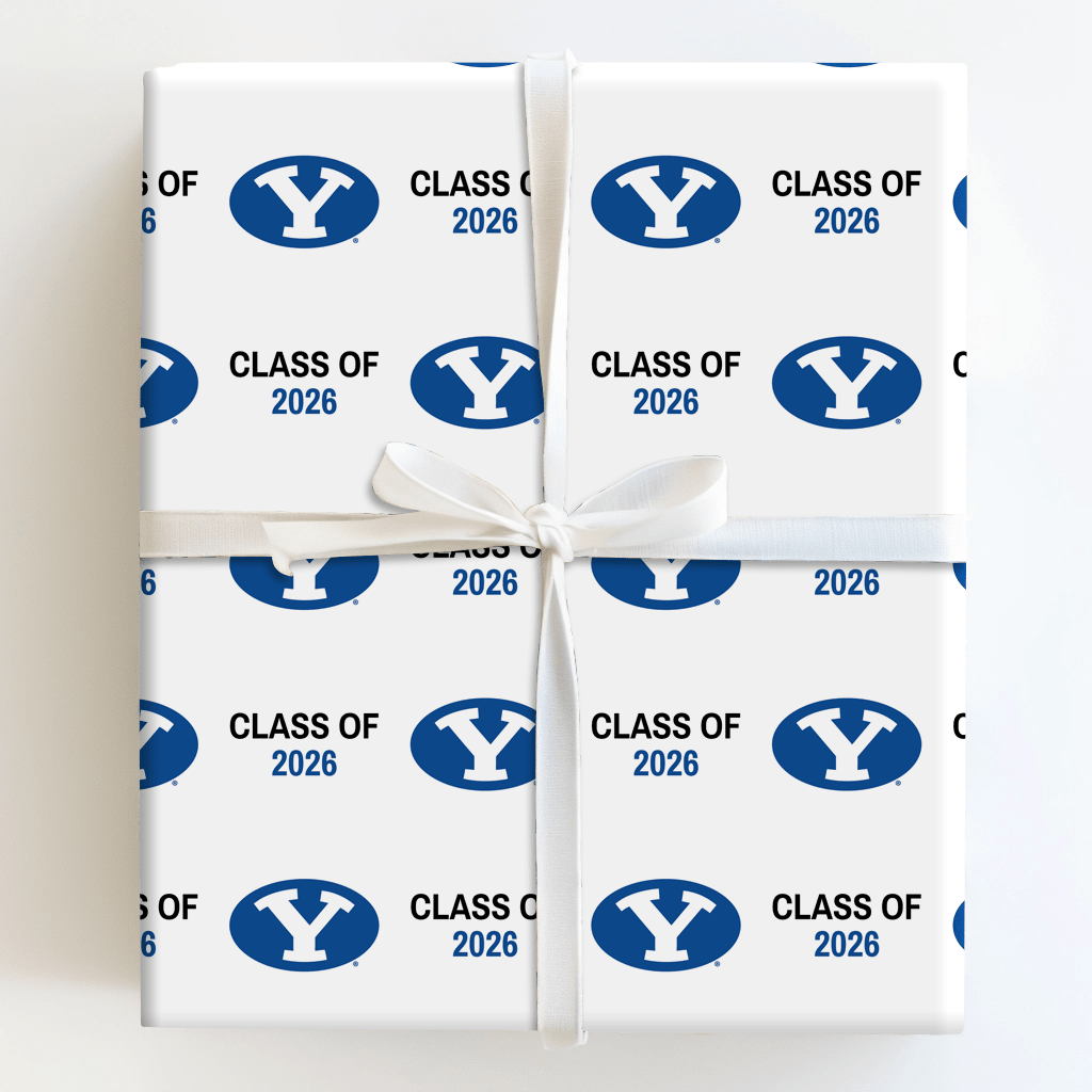 BYU Class of 2026 - Wrapping Paper - Aspen & Arlo