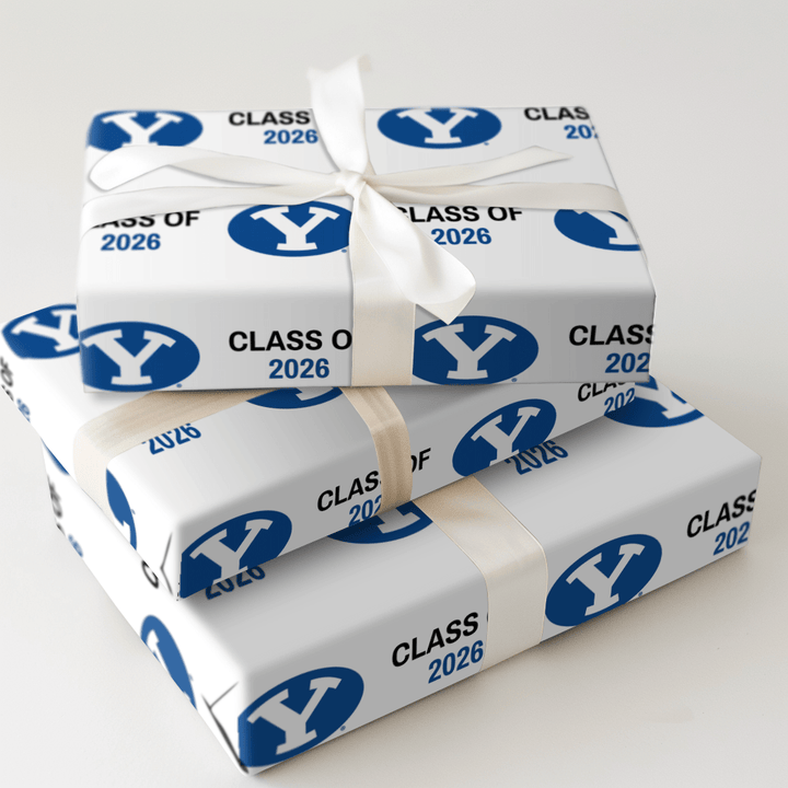 BYU Class of 2026 - Wrapping Paper - Aspen & Arlo