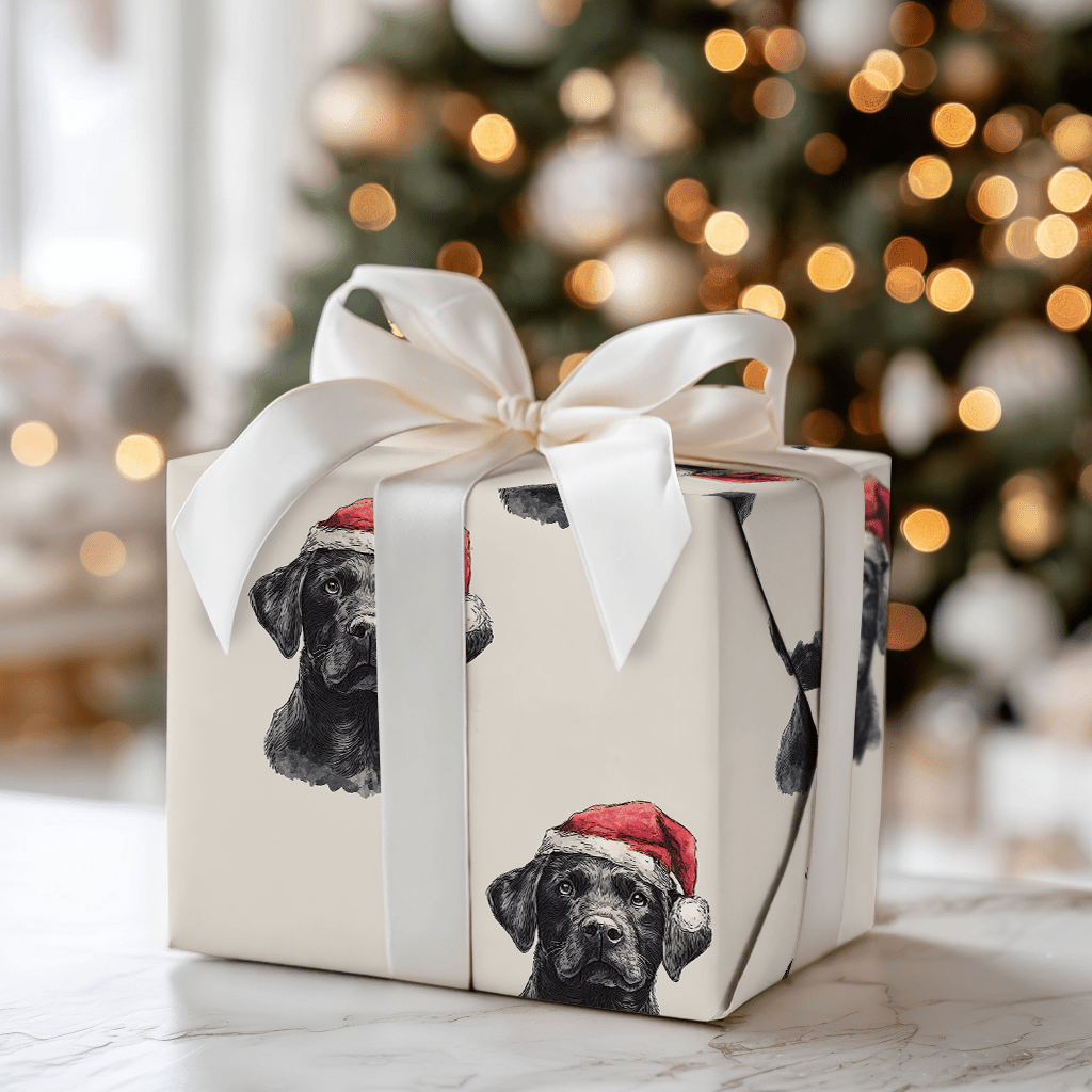Paws Is Coming - Wrapping Paper - Aspen & Arlo