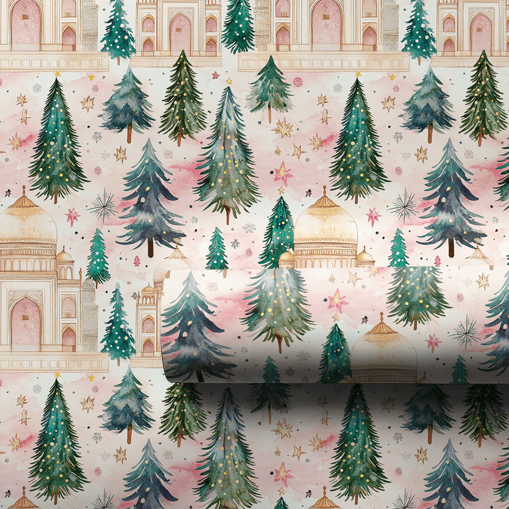 Mumbai Mistletoe - Wrapping Paper - Aspen & Arlo