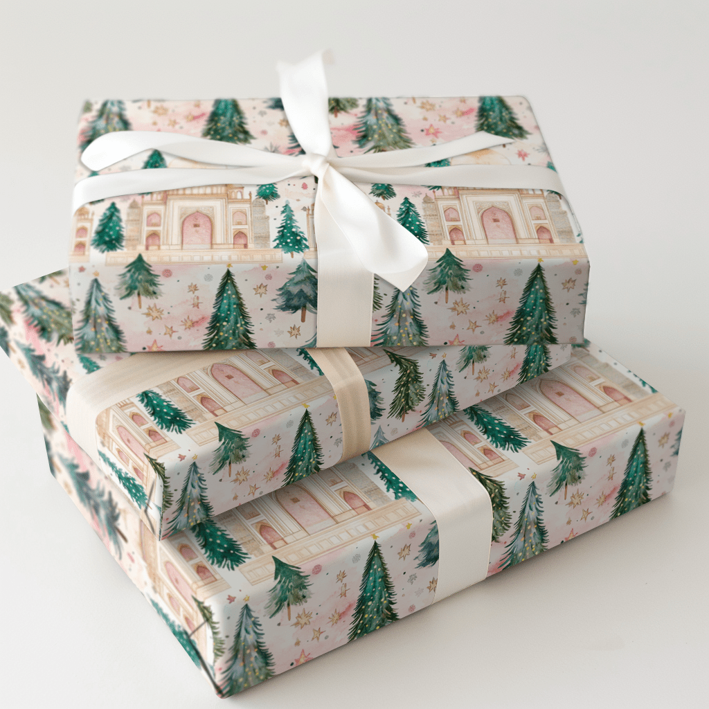 Mumbai Mistletoe - Wrapping Paper - Aspen & Arlo
