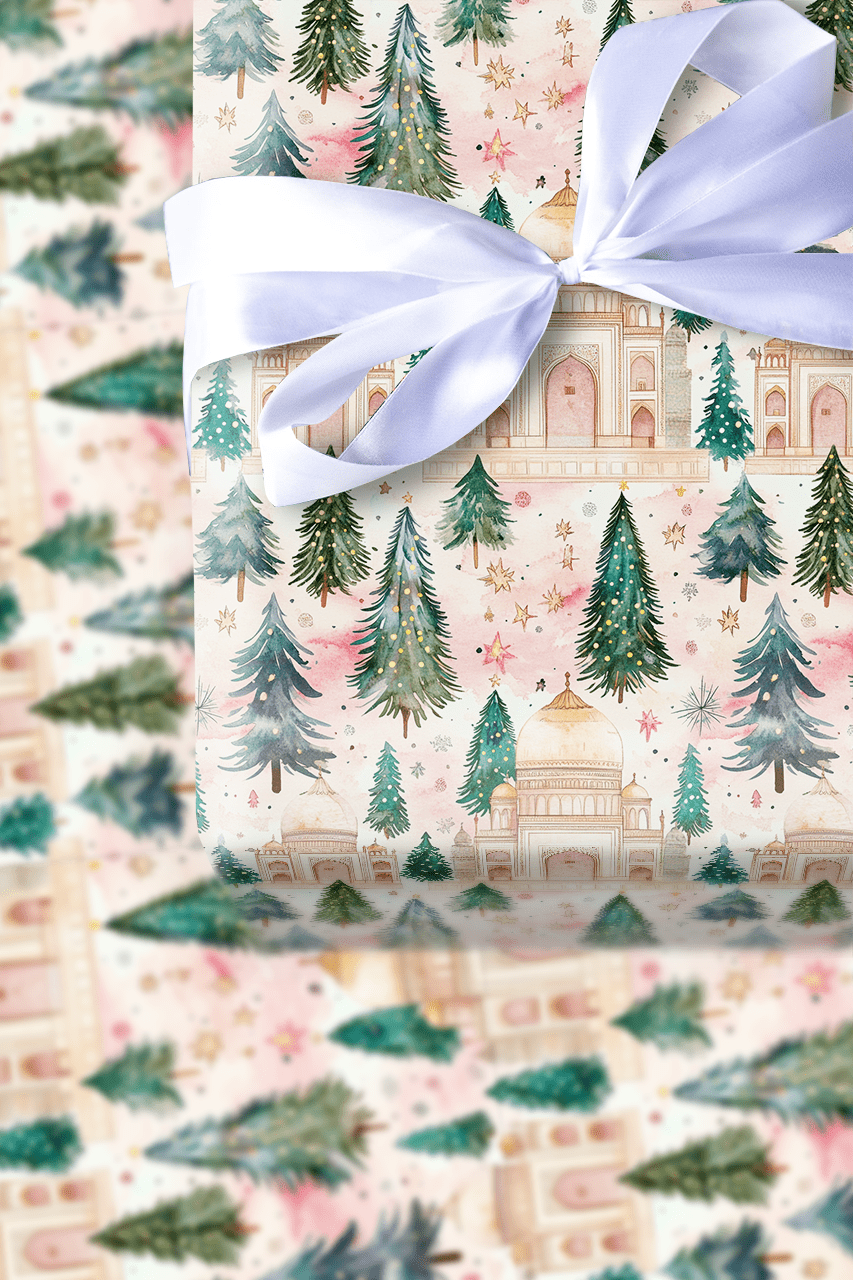 Mumbai Mistletoe - Wrapping Paper - Aspen & Arlo