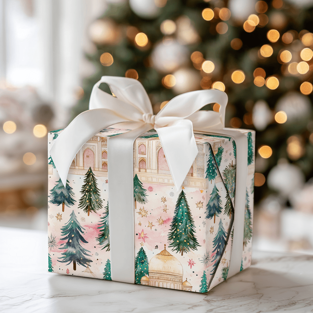 Mumbai Mistletoe - Wrapping Paper - Aspen & Arlo