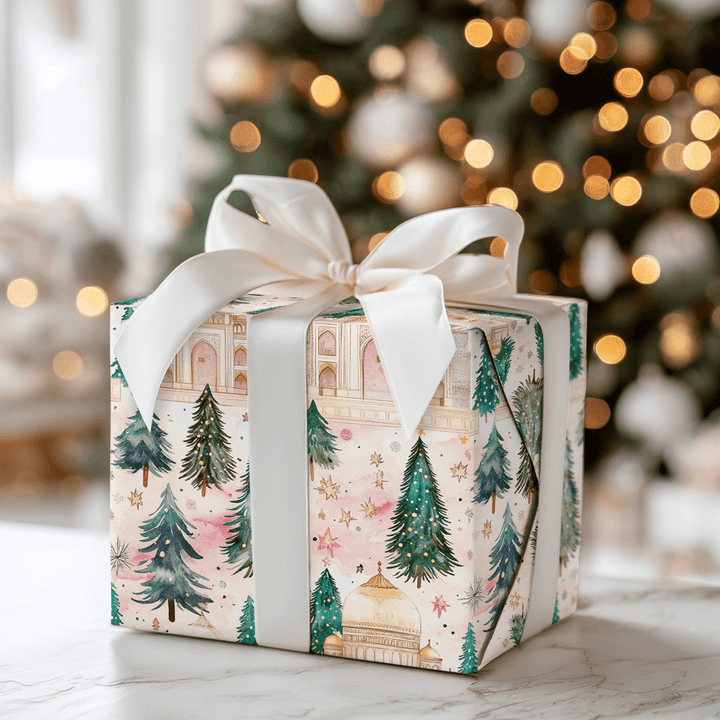 Mumbai Mistletoe - Wrapping Paper - Aspen & Arlo