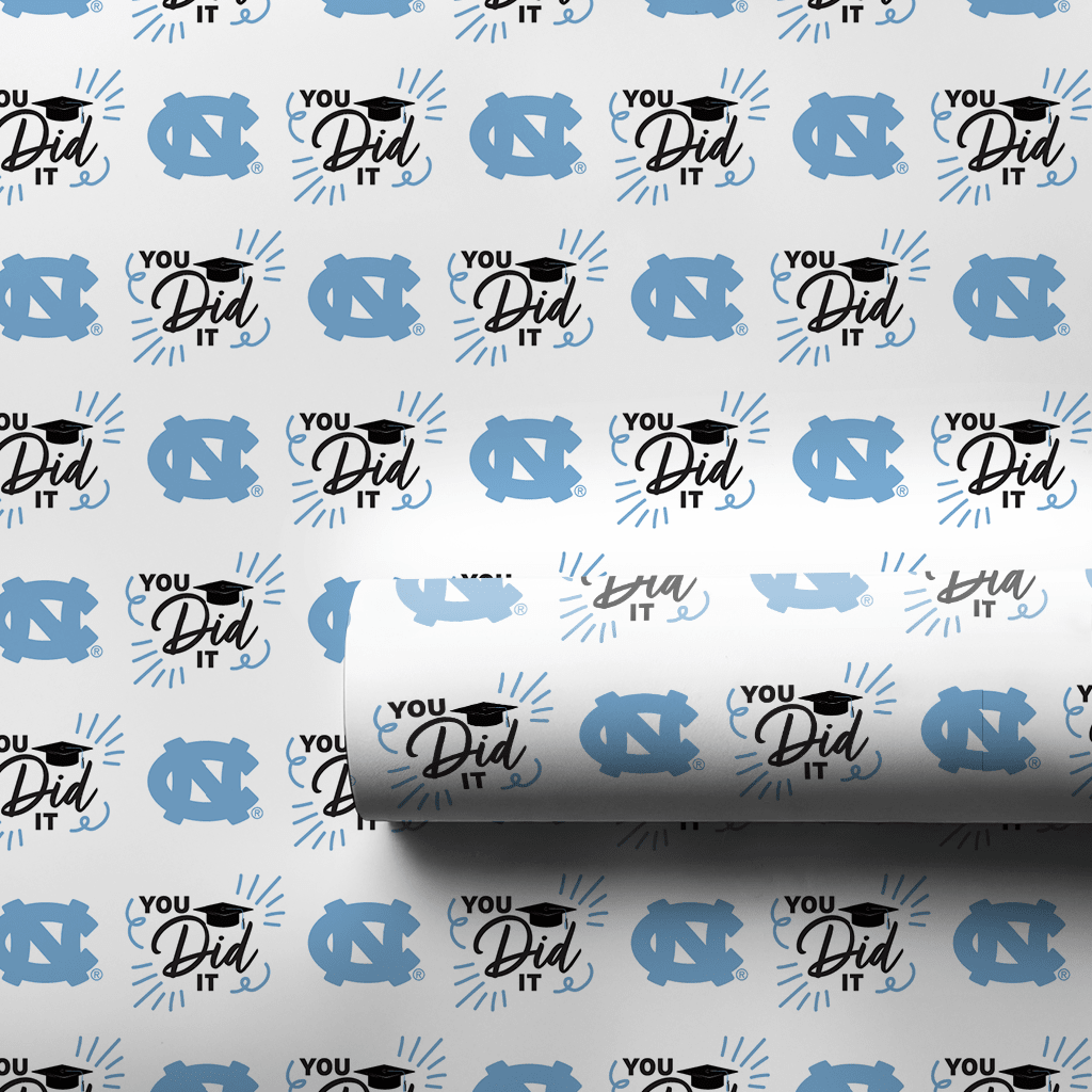 You Did It Carolina - Wrapping Paper - Aspen & Arlo