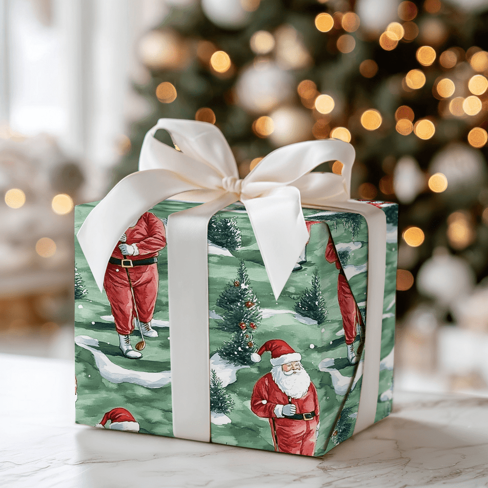 Santa's Handicap - Wrapping Paper - Aspen & Arlo