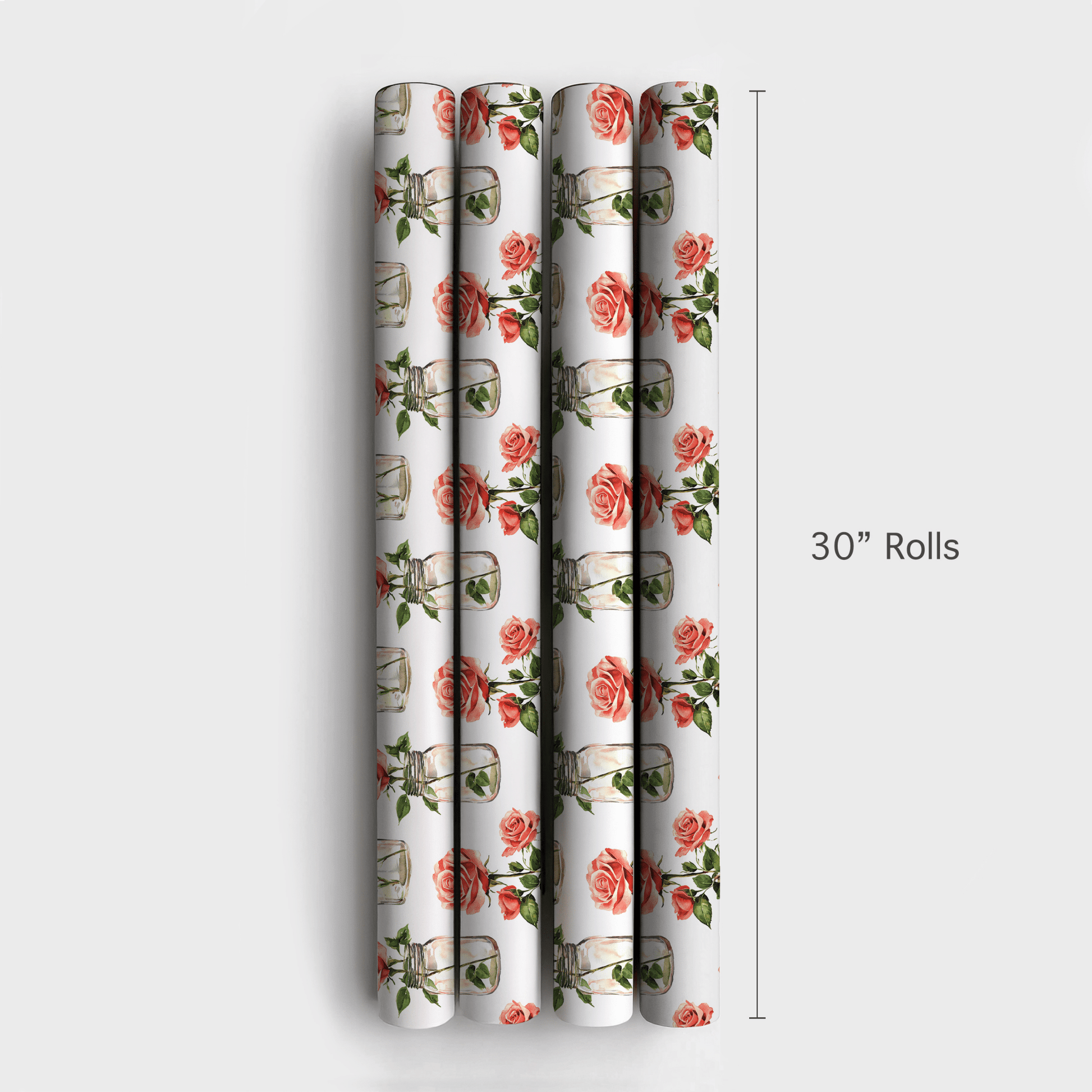 Rosy Celebrations - Wrapping Paper - Aspen & Arlo