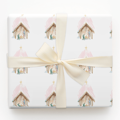 Christmas Nativity - Wrapping Paper - Aspen & Arlo