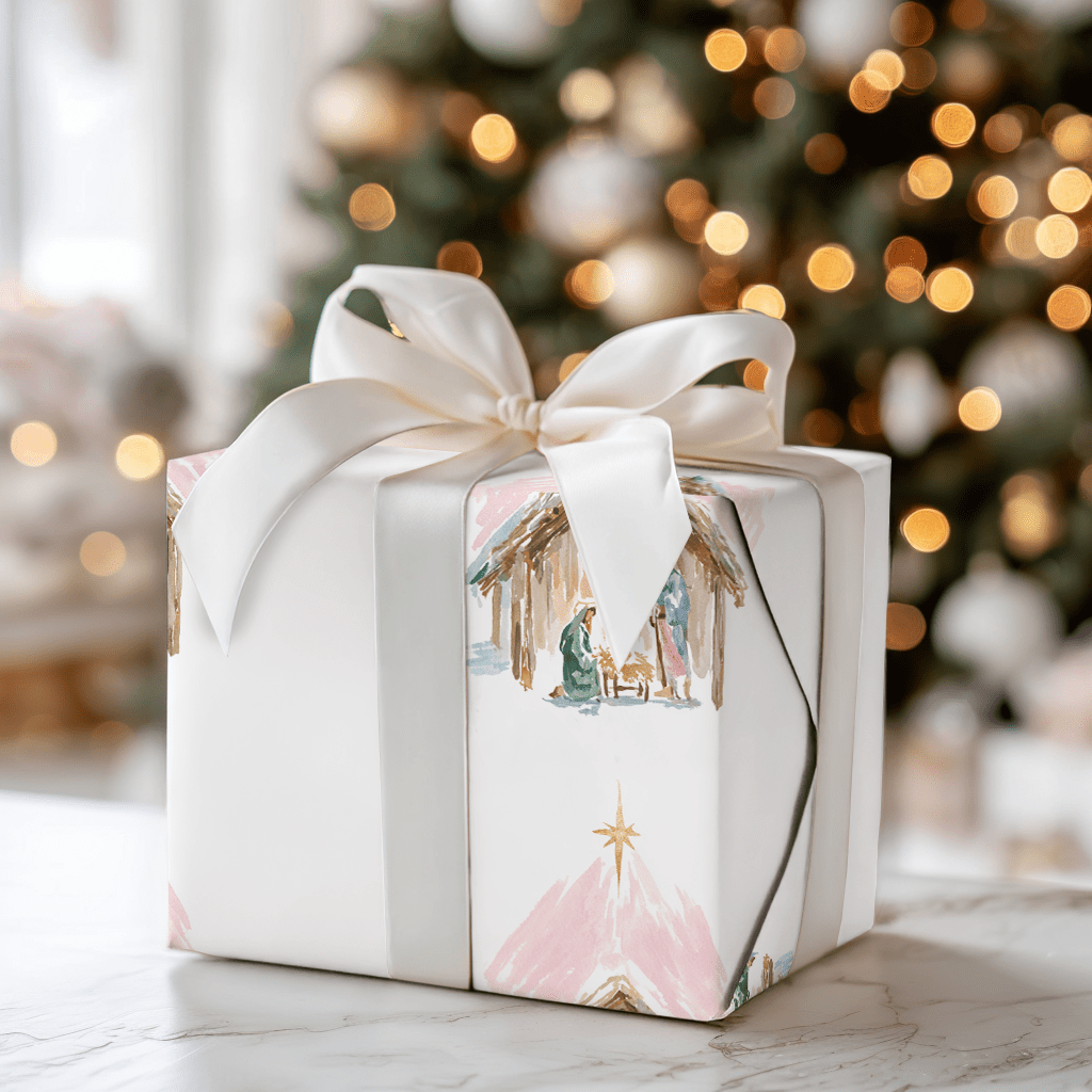 Christmas Nativity - Wrapping Paper - Aspen & Arlo