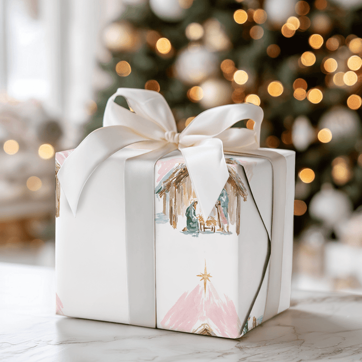 Christmas Nativity - Wrapping Paper - Aspen & Arlo