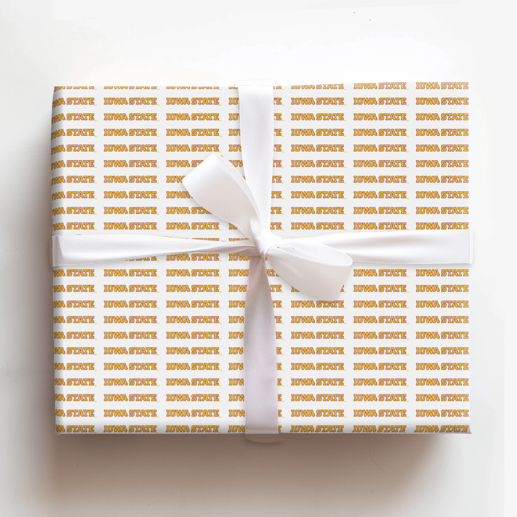 Iowa State Wordmark - Wrapping Paper - Aspen & Arlo