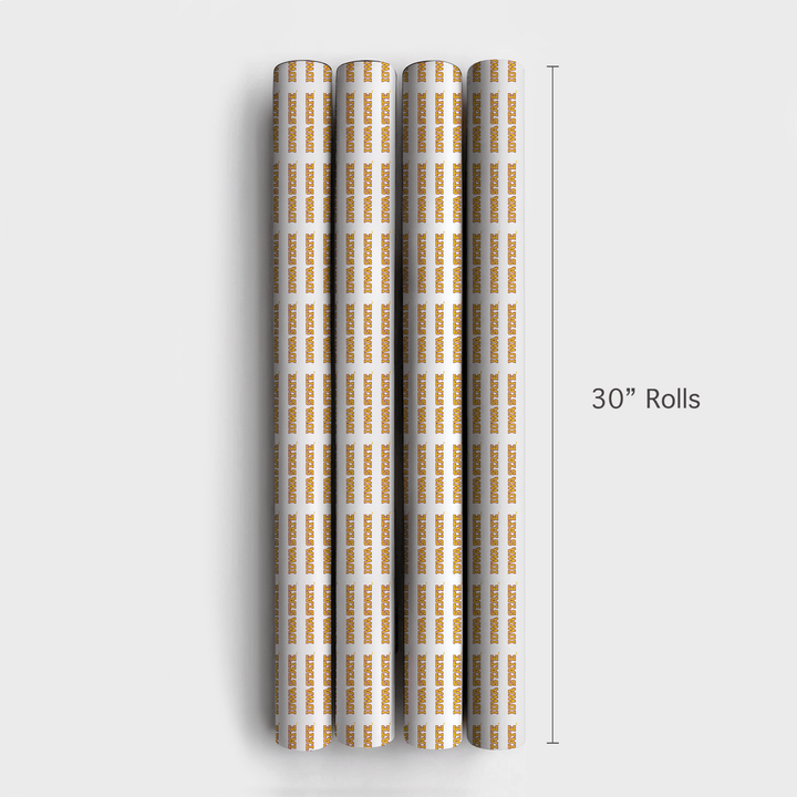 Iowa State Wordmark - Wrapping Paper - Aspen & Arlo