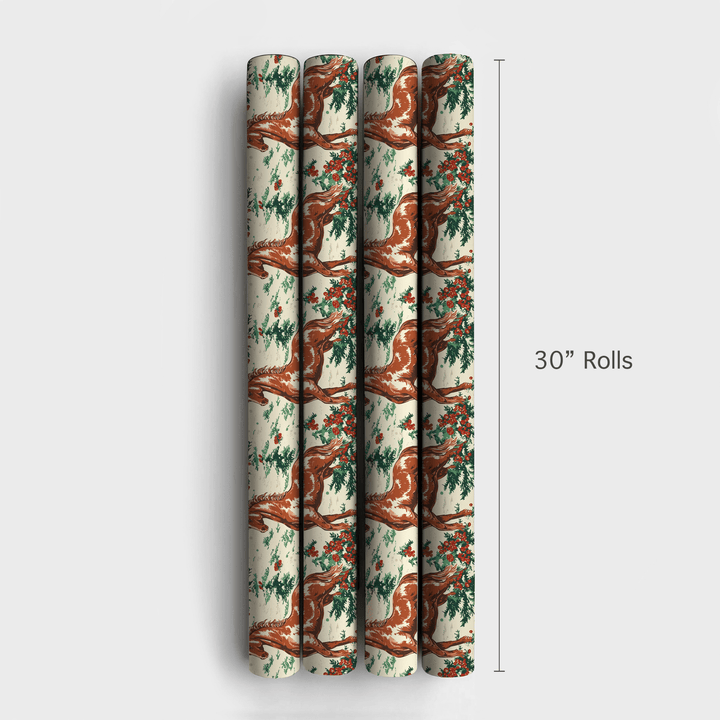 Stables to Sleighs - Wrapping Paper - Aspen & Arlo