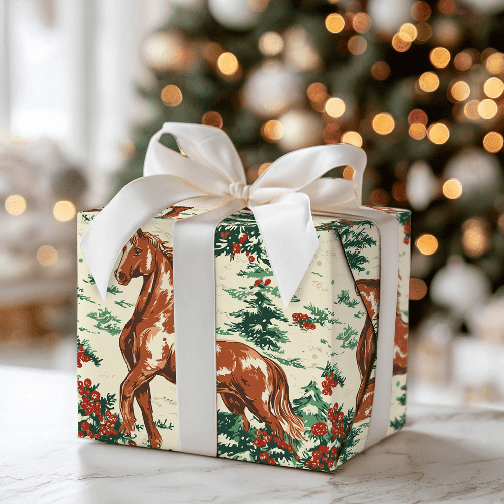 Stables to Sleighs - Wrapping Paper - Aspen & Arlo