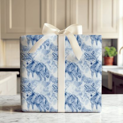 Wolf Sky - Wrapping Paper - Aspen & Arlo