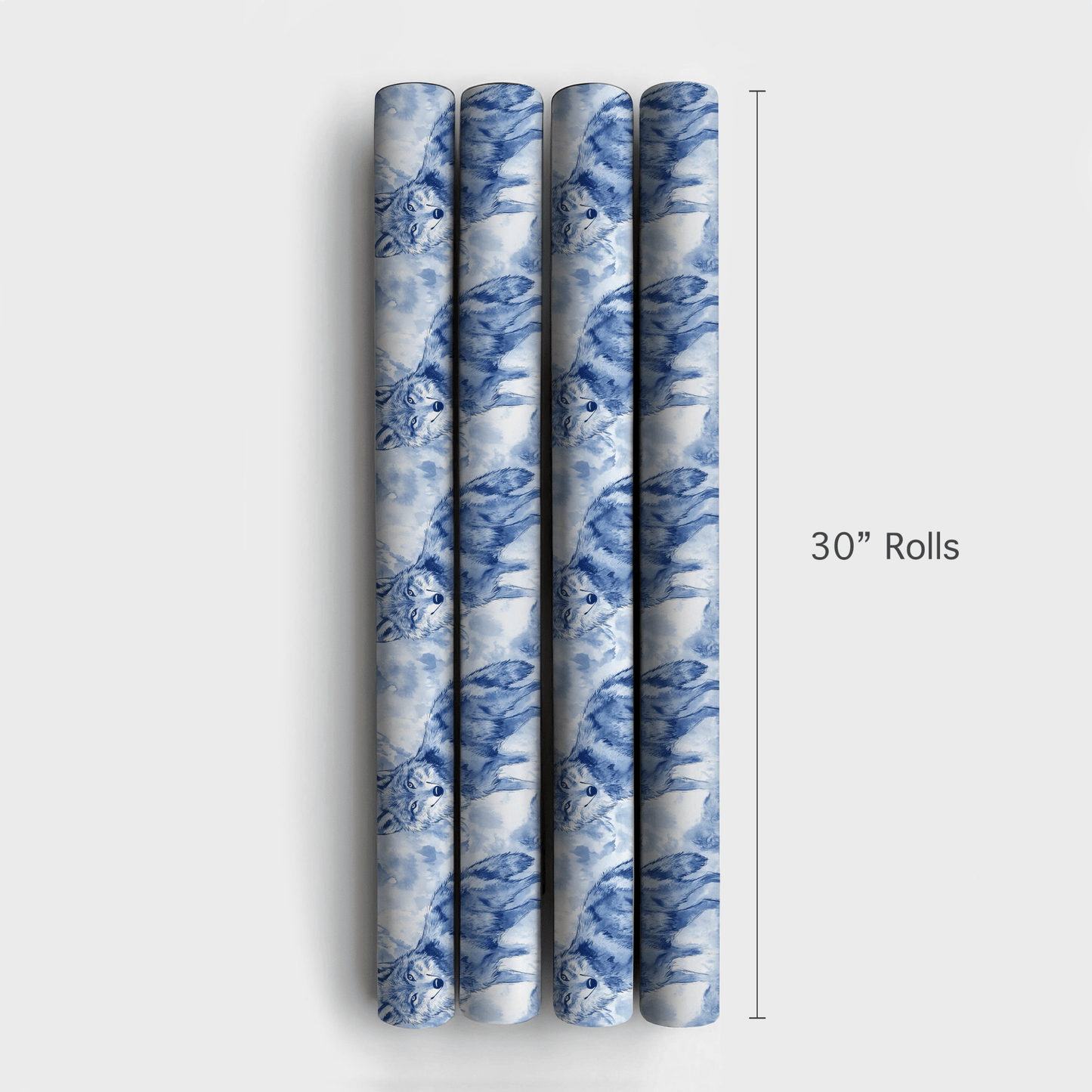 Wolf Sky - Wrapping Paper - Aspen & Arlo