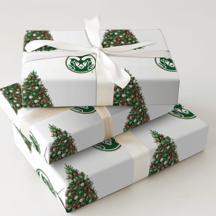 Ram Around the Tree - Wrapping Paper - Aspen & Arlo