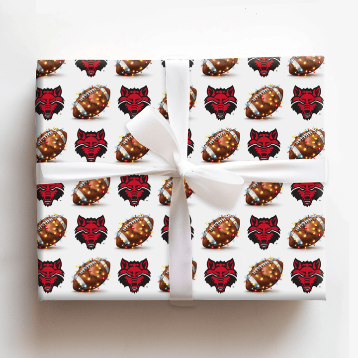 Howliday Yard Lights - Wrapping Paper - Aspen & Arlo