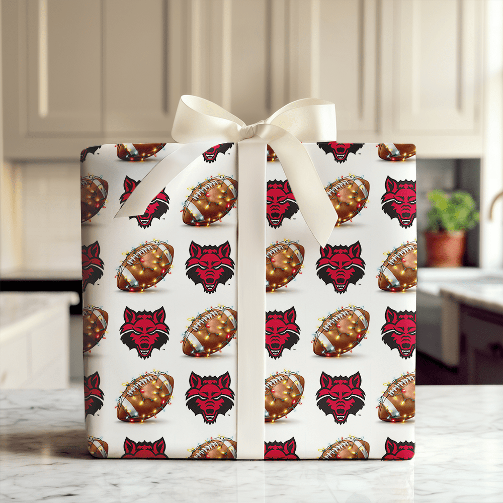 Howliday Yard Lights - Wrapping Paper - Aspen & Arlo