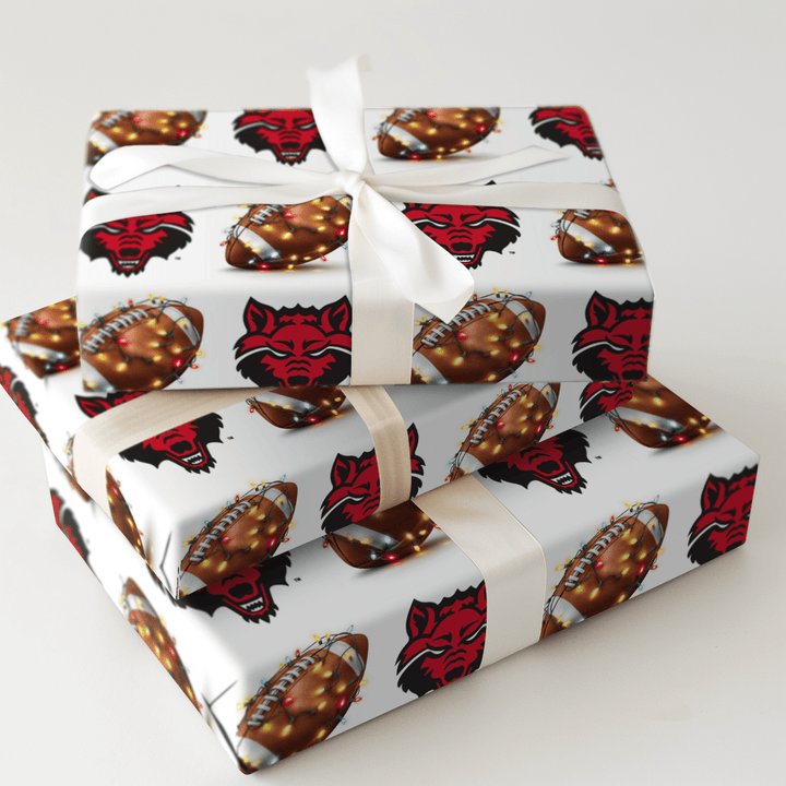 Howliday Yard Lights - Wrapping Paper - Aspen & Arlo