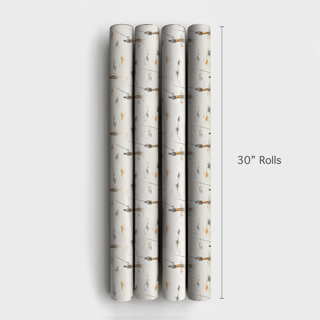 Best Dad By a Stream - Wrapping Paper - Aspen & Arlo