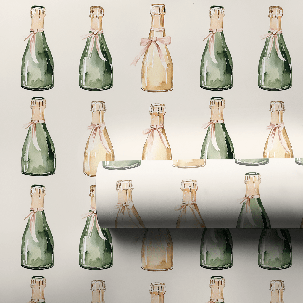 Champagne Veil - Wrapping Paper - Aspen & Arlo
