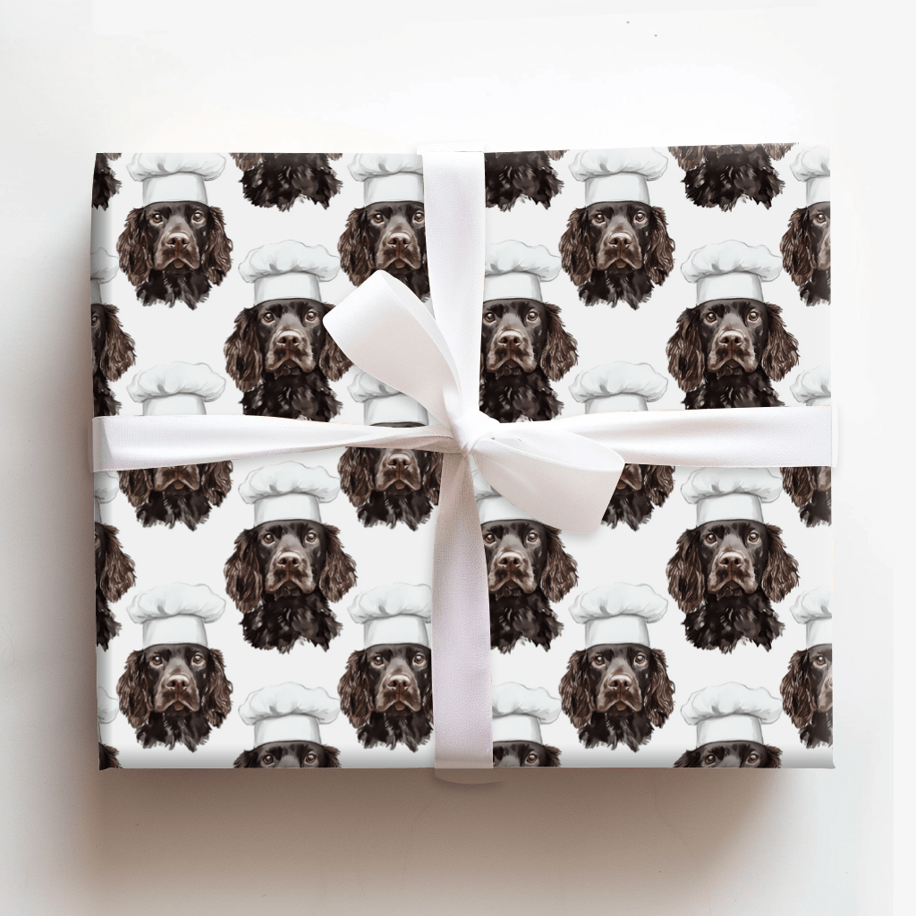 Cooking with the Boykin Spaniel - Wrapping Paper - Aspen & Arlo
