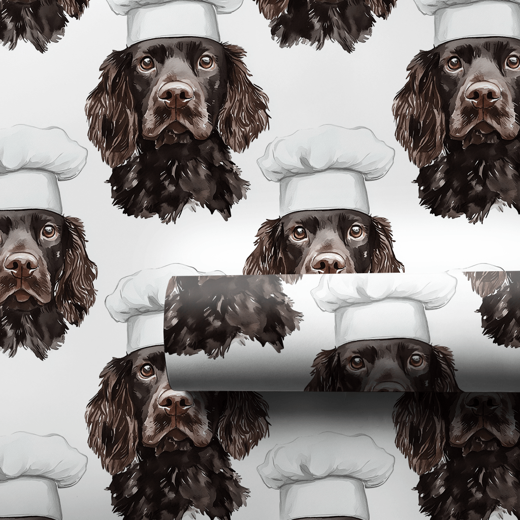 Cooking with the Boykin Spaniel - Wrapping Paper - Aspen & Arlo