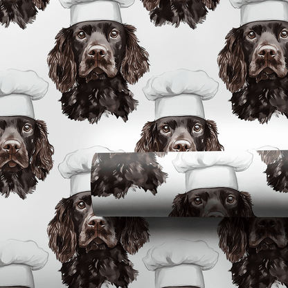 Cooking with the Boykin Spaniel - Wrapping Paper - Aspen & Arlo