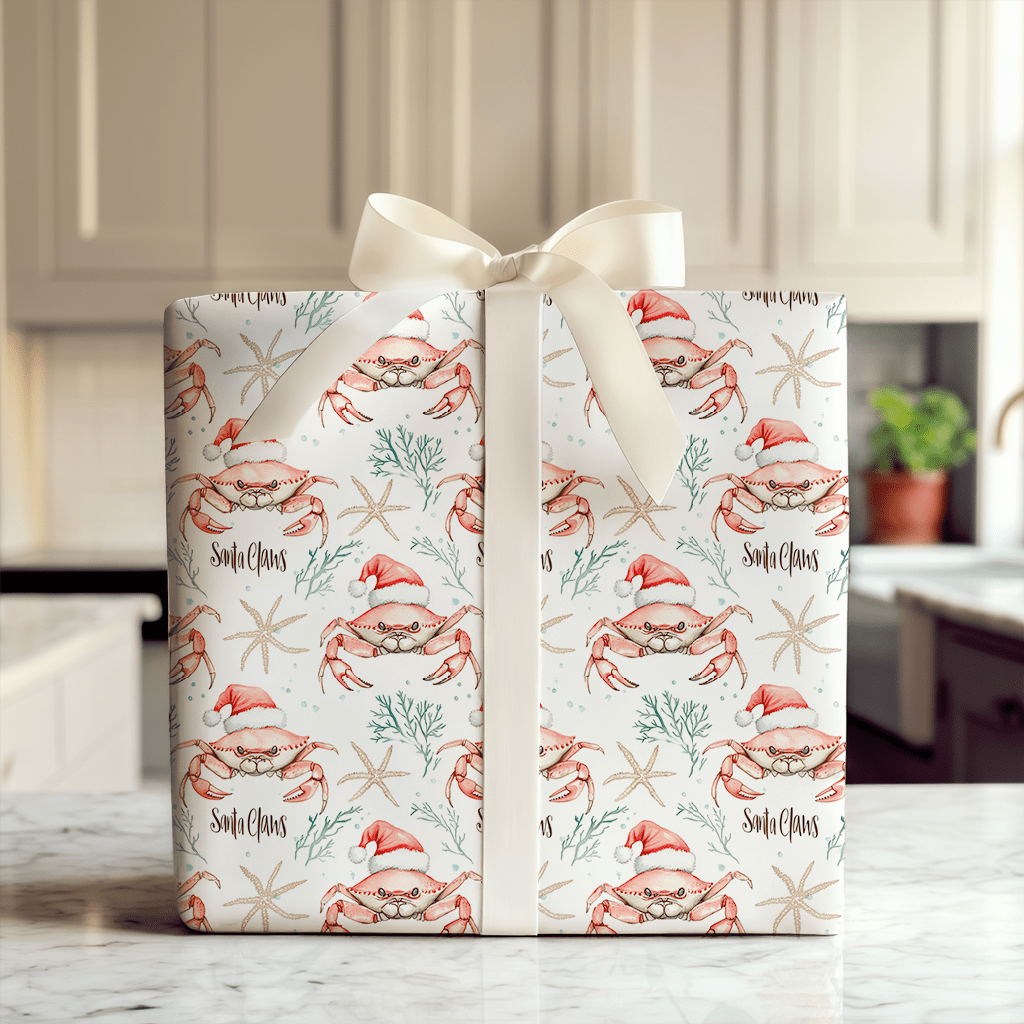 Santa Claws - Wrapping Paper - Aspen & Arlo