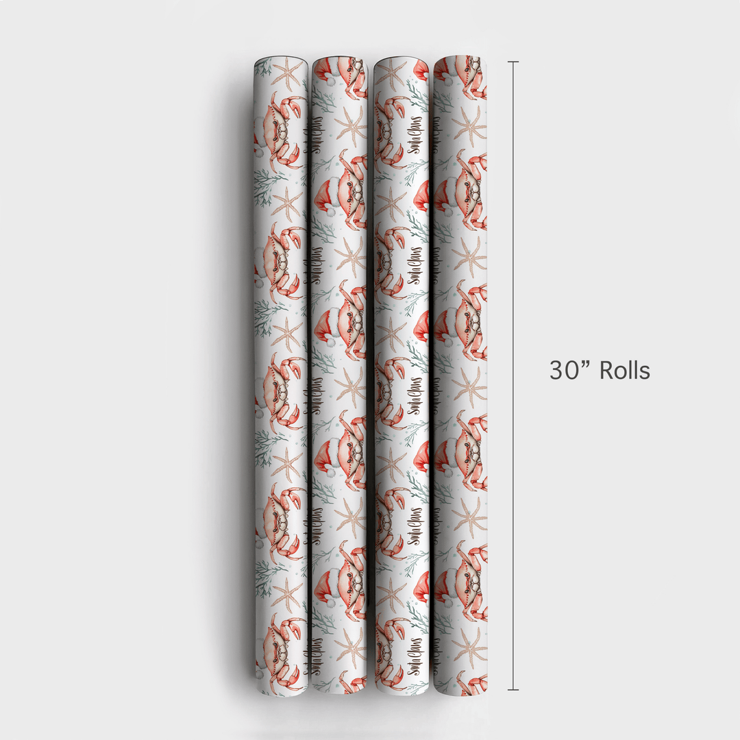 Santa Claws - Wrapping Paper - Aspen & Arlo