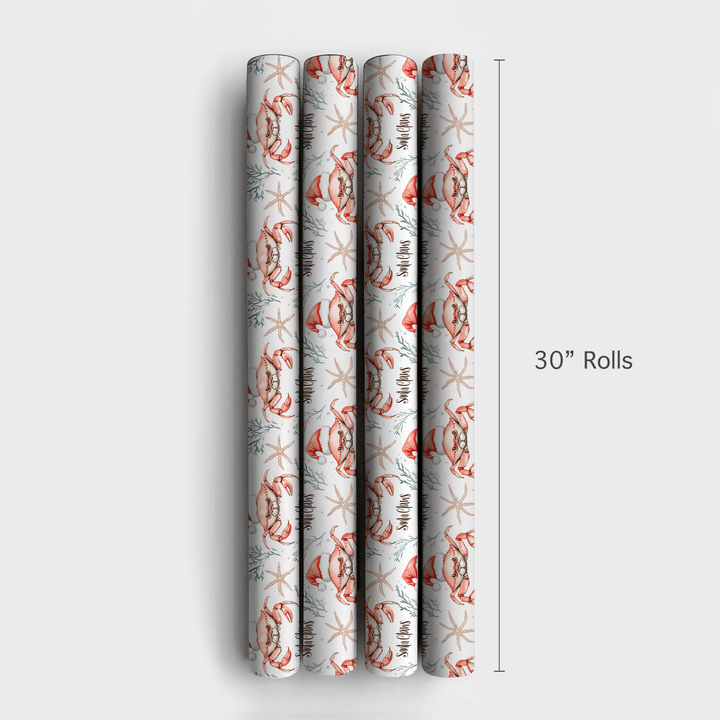 Santa Claws - Wrapping Paper - Aspen & Arlo