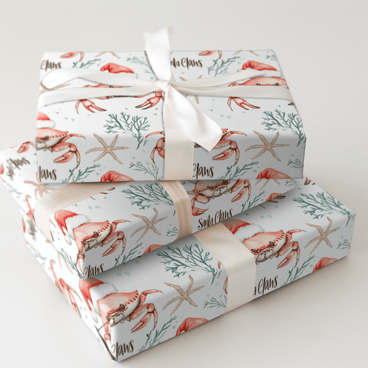 Santa Claws - Wrapping Paper - Aspen & Arlo