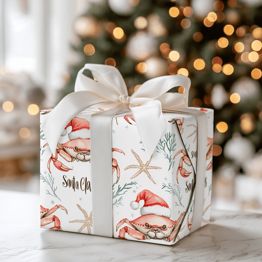 Santa Claws - Wrapping Paper - Aspen & Arlo