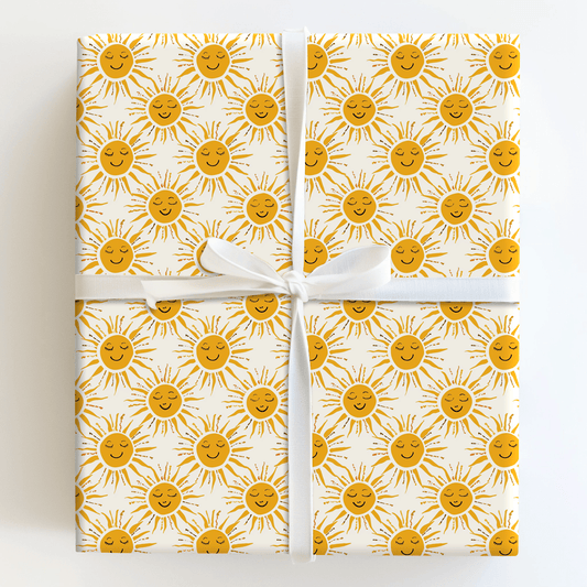 Smile in the Sky - Wrapping Paper - Aspen & Arlo