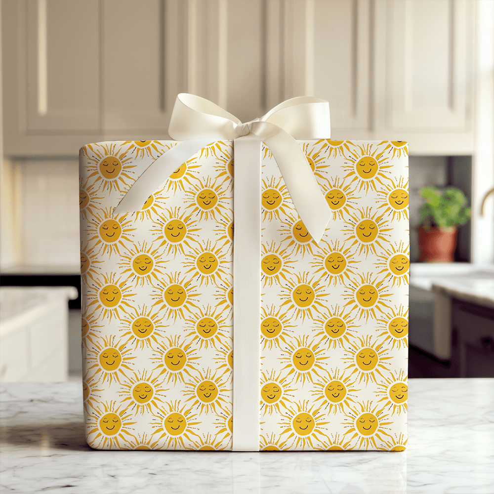Smile in the Sky - Wrapping Paper - Aspen & Arlo