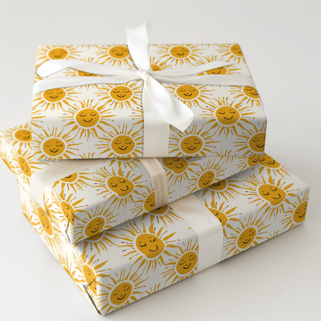 Smile in the Sky - Wrapping Paper - Aspen & Arlo
