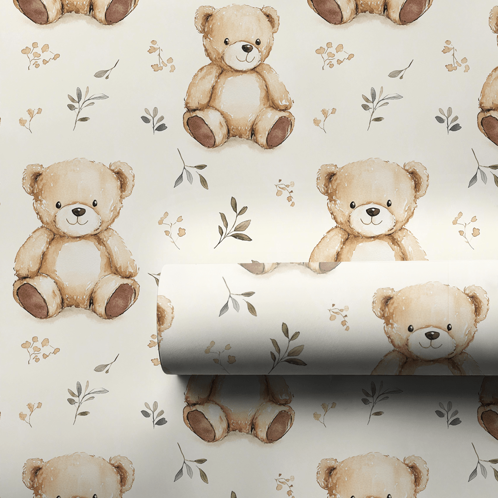 Snuggle Me Softly - Wrapping Paper - Aspen & Arlo