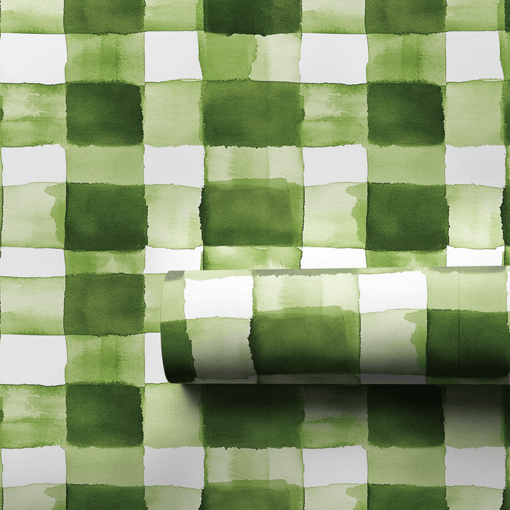 Pine Check - Wrapping Paper - Aspen & Arlo