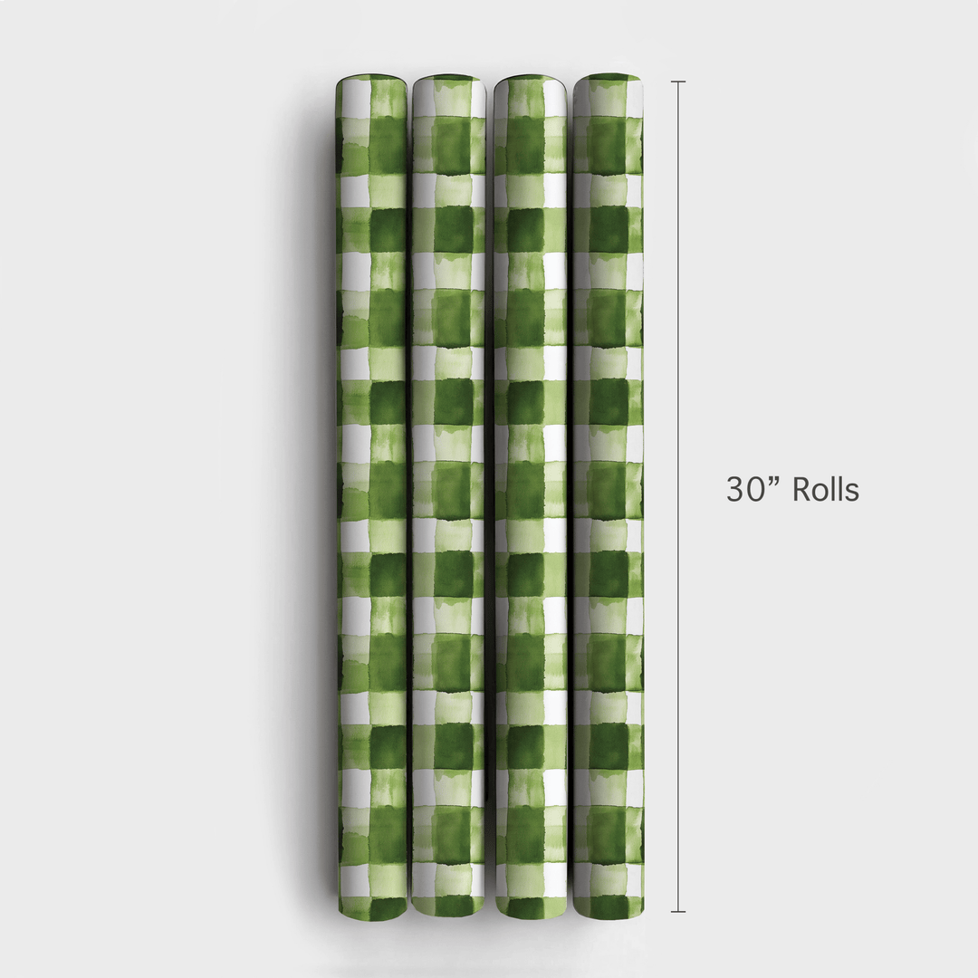 Pine Check - Wrapping Paper - Aspen & Arlo