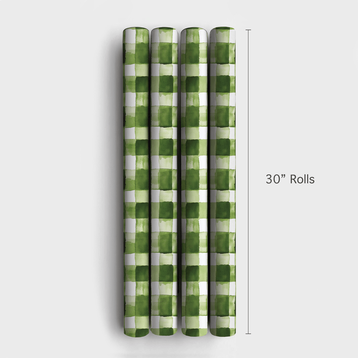 Pine Check - Wrapping Paper - Aspen & Arlo