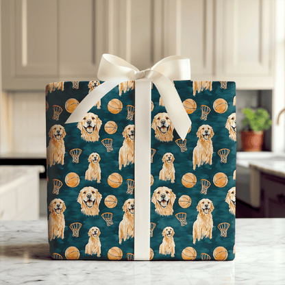 Dunkin Dog Days - Wrapping Paper - Aspen & Arlo